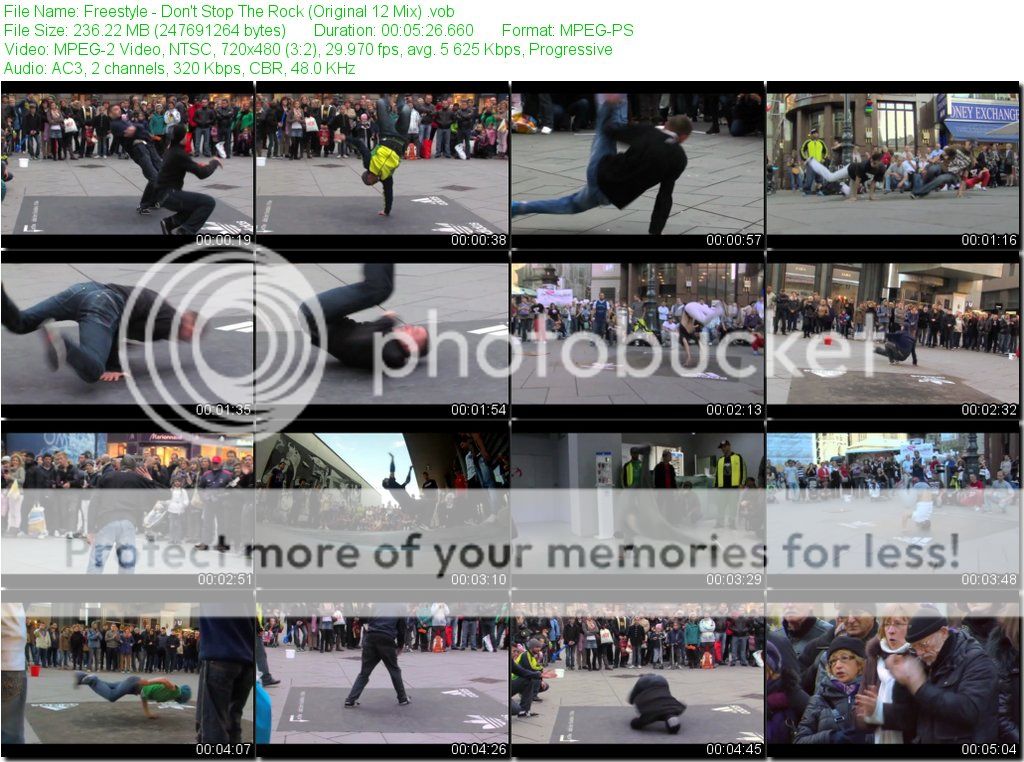 VideoRemix > Freestyle Don't Stop The Rock [12 Inch Version] [1985